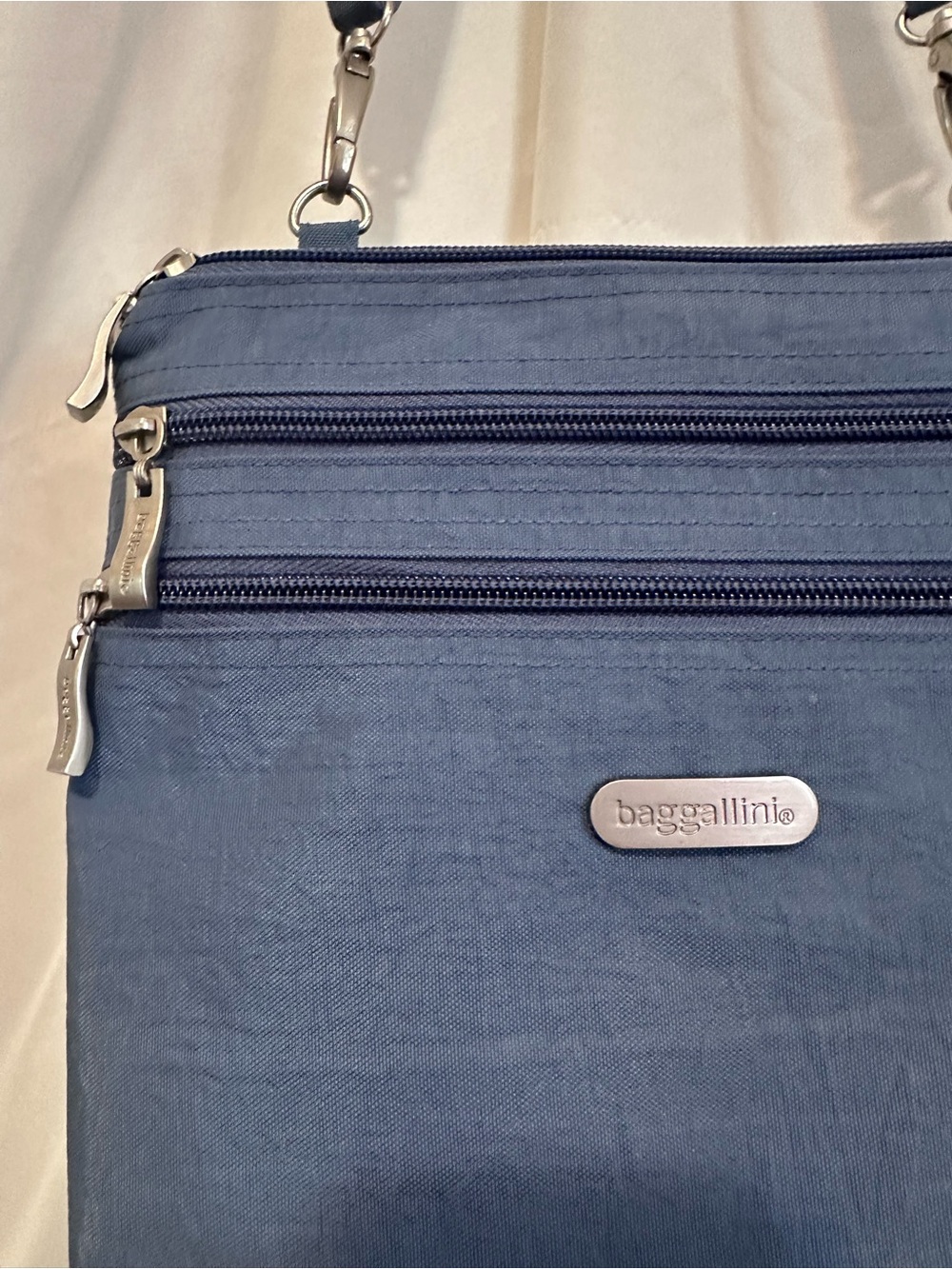 Baggallini Blue Crossbody Travel Purse